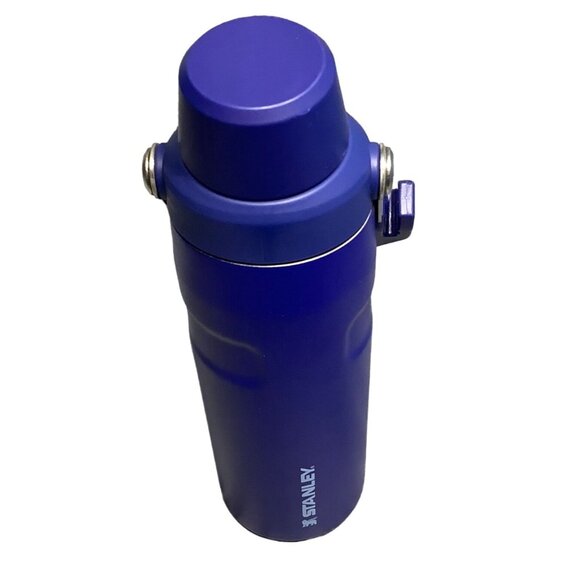 Stanley IceFlow Water Bottle Angled Spout Travel Sprots Stainless Steel Blue - Picture 7 of 12